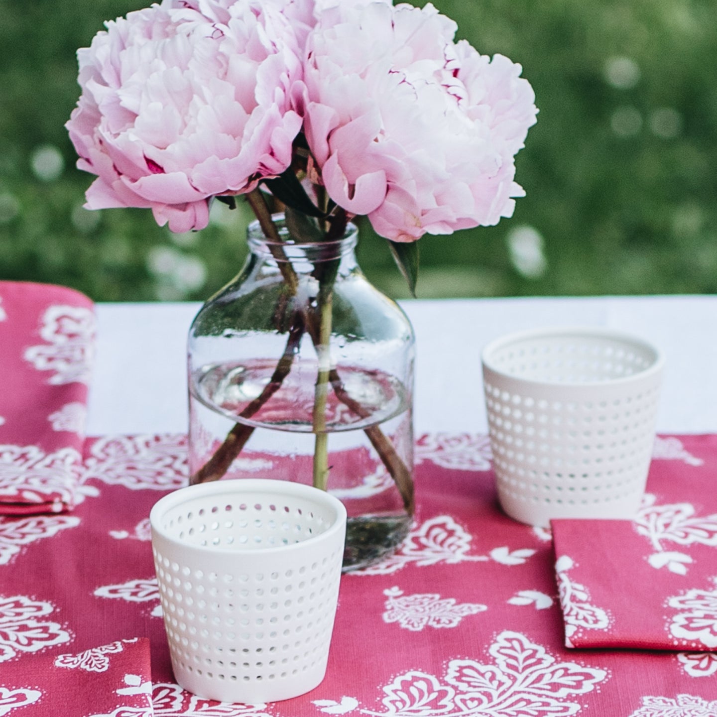 Garden Party Tealight Candle Holder